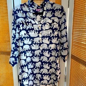 Lilly pulitzer light weight beach coverup